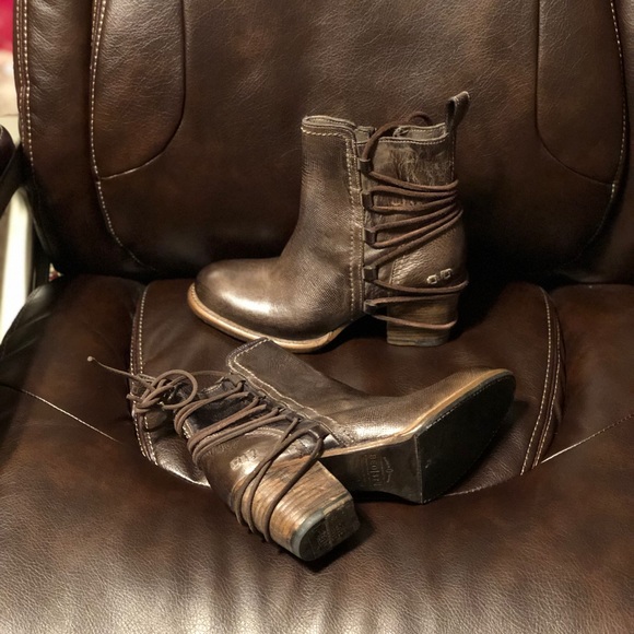 BED STU - BLAIRE BOOTIE IN GRAPHITO RUSTIC - Picture 2 of 7